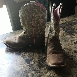 Ariat cowgirl boots!
